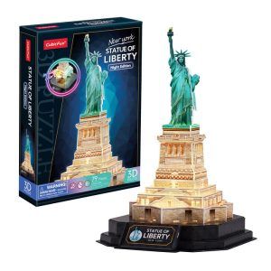 Puzzle 3D Estatua de la Libertad LED - Nigth edition