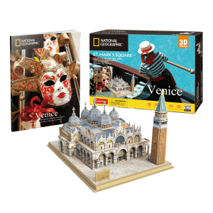 Puzzle 3D Eiffel Tower LED